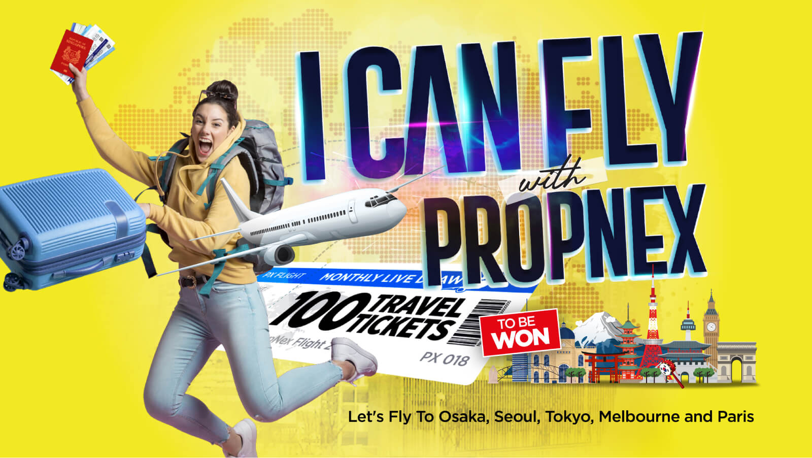 PropNex Friends I Can Fly Banner